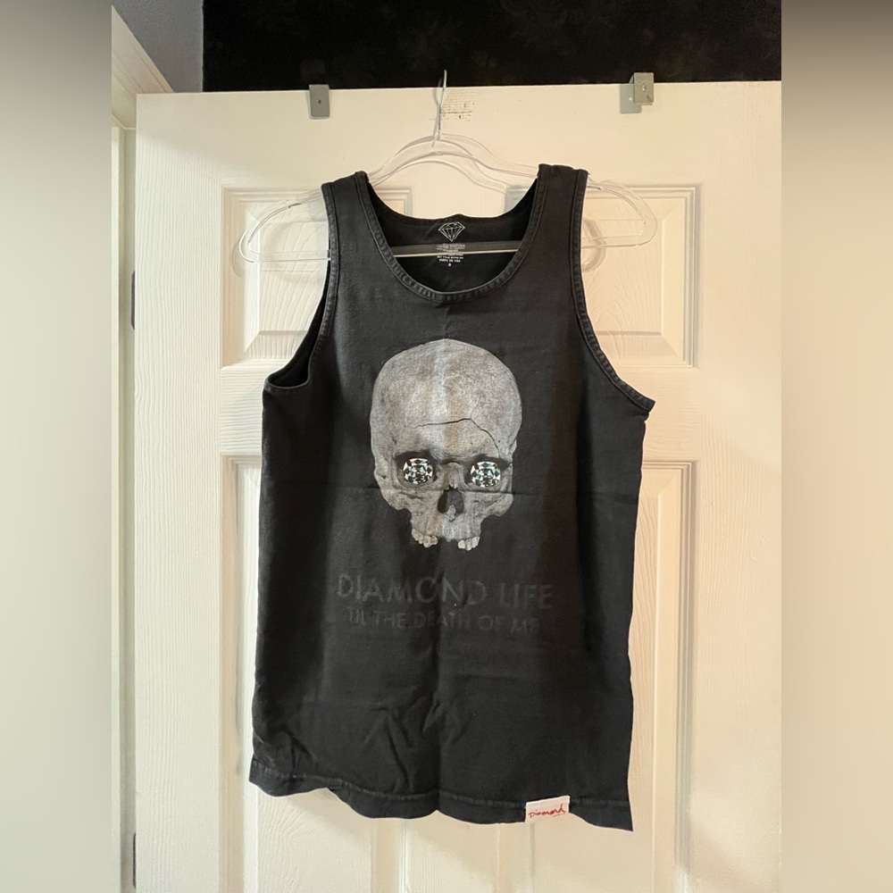 Diamond Supply Co. Black Tank Top